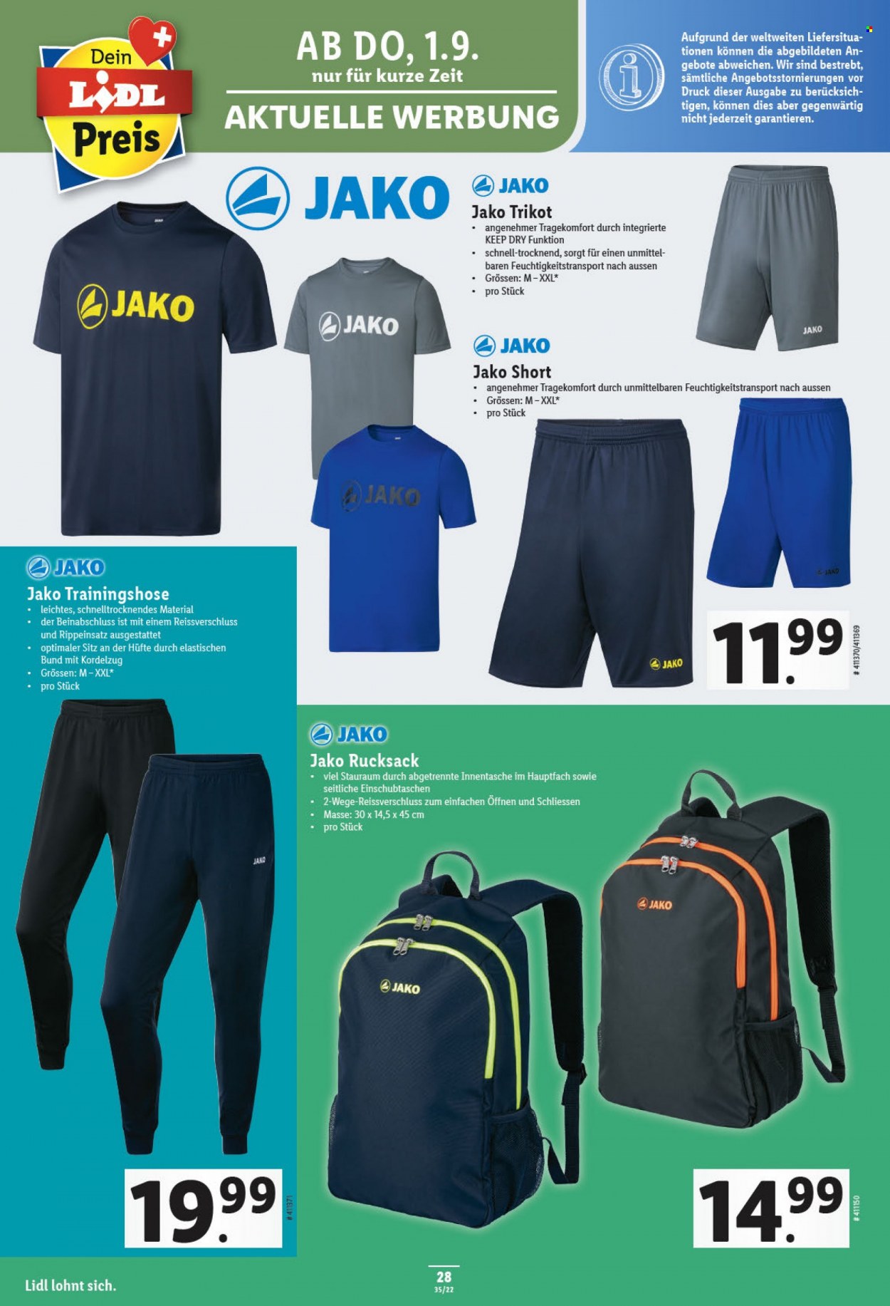 Volantino Lidl - 1.9.2022 - 7.9.2022. Pagina 28