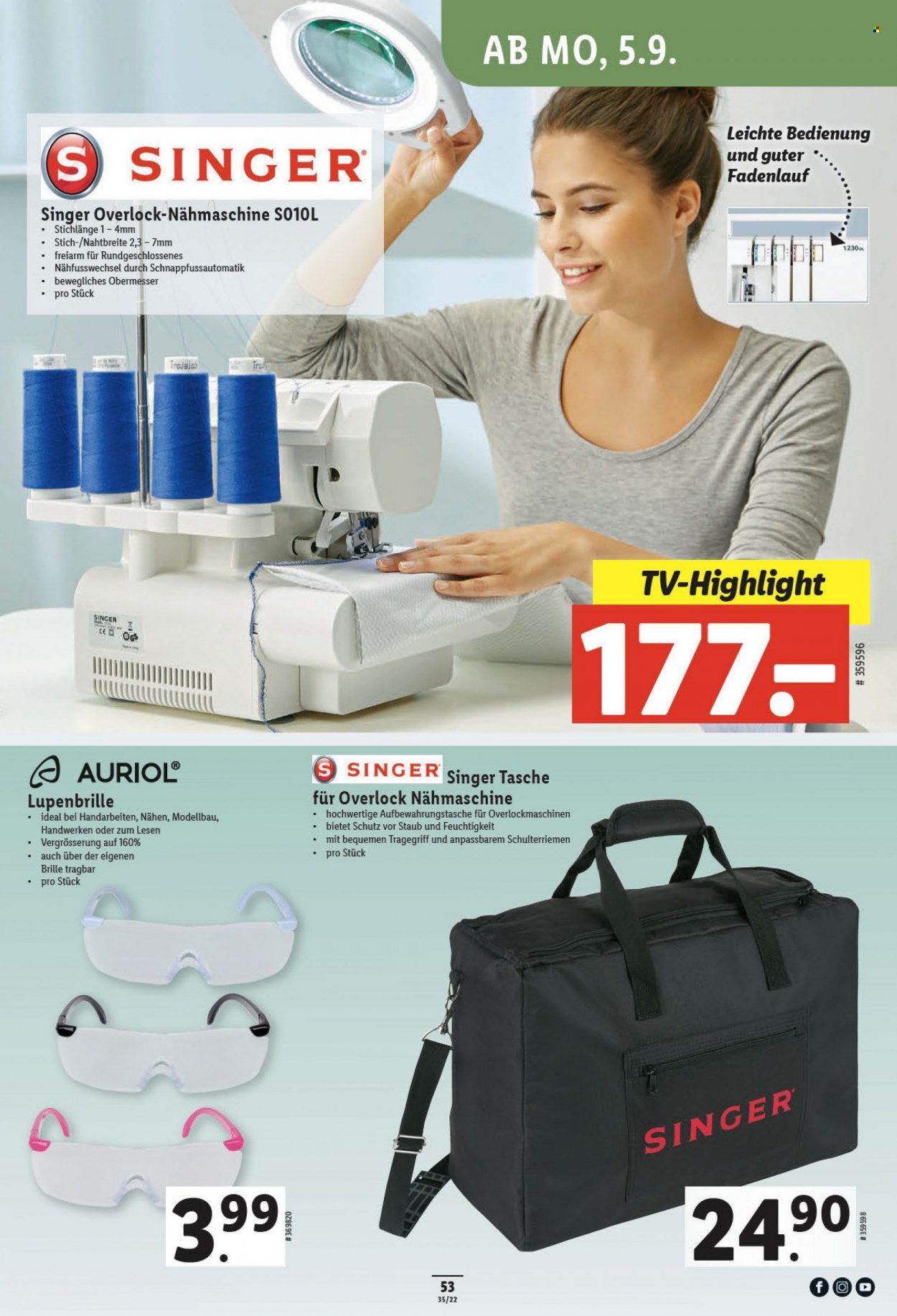 Volantino Lidl - 1.9.2022 - 7.9.2022. Pagina 53