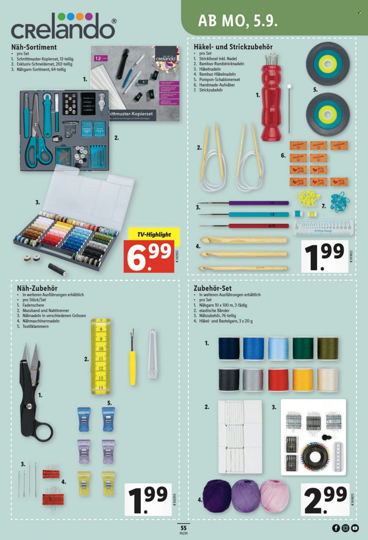 Volantino Lidl - 1.9.2022 - 7.9.2022. Pagina 55