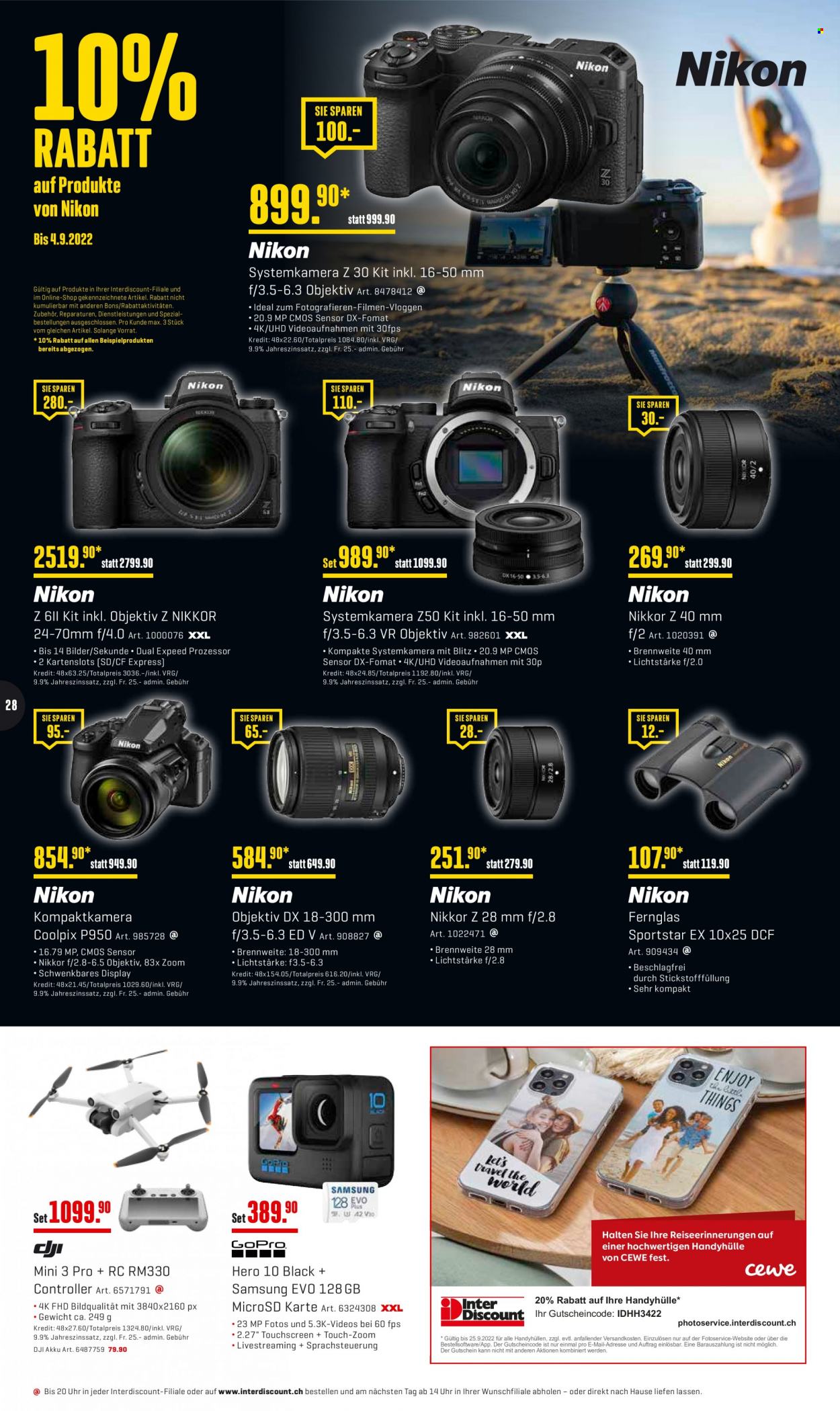 Catalogue Interdiscount - 29.8.2022 - 4.9.2022. Page 28