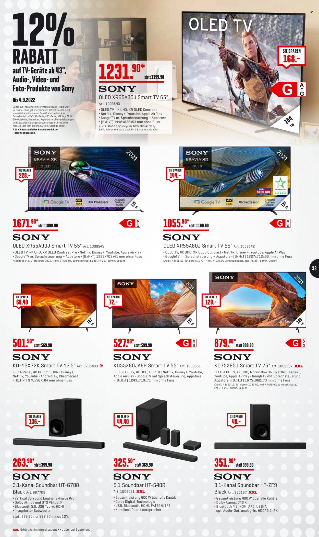 Catalogue Interdiscount - 29.8.2022 - 4.9.2022. Page 33