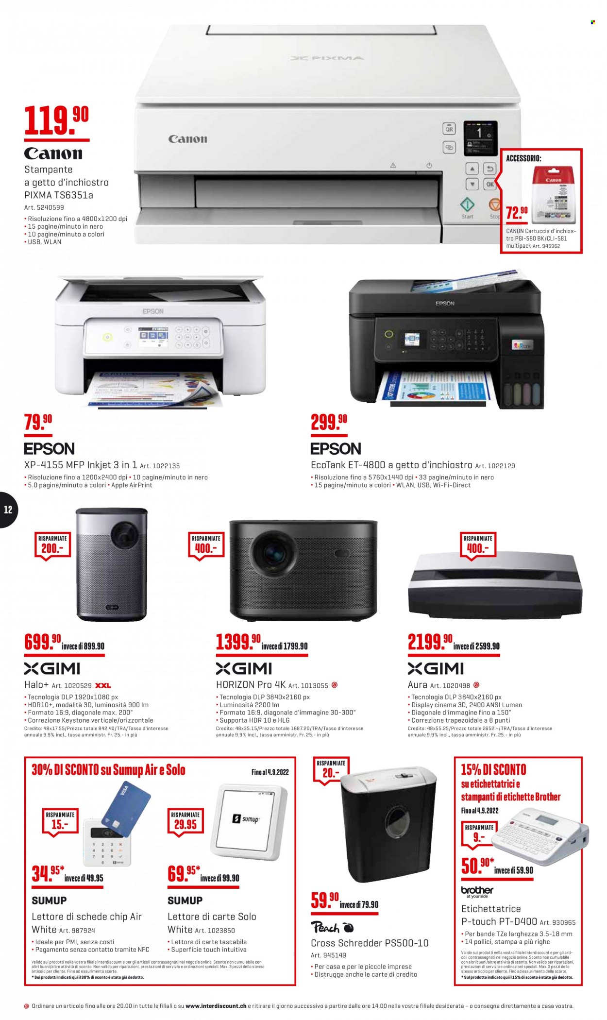 Catalogue Interdiscount - 29.8.2022 - 4.9.2022. Page 12