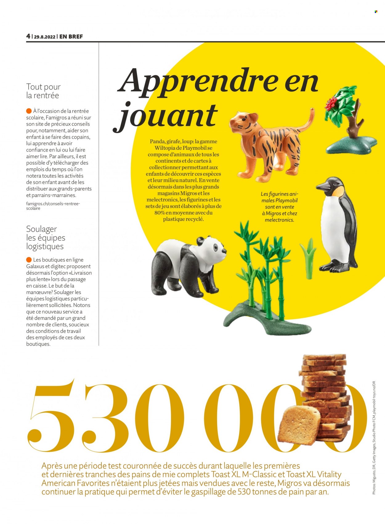 Catalogue Migros - 29.8.2022 - 4.9.2022. Page 4