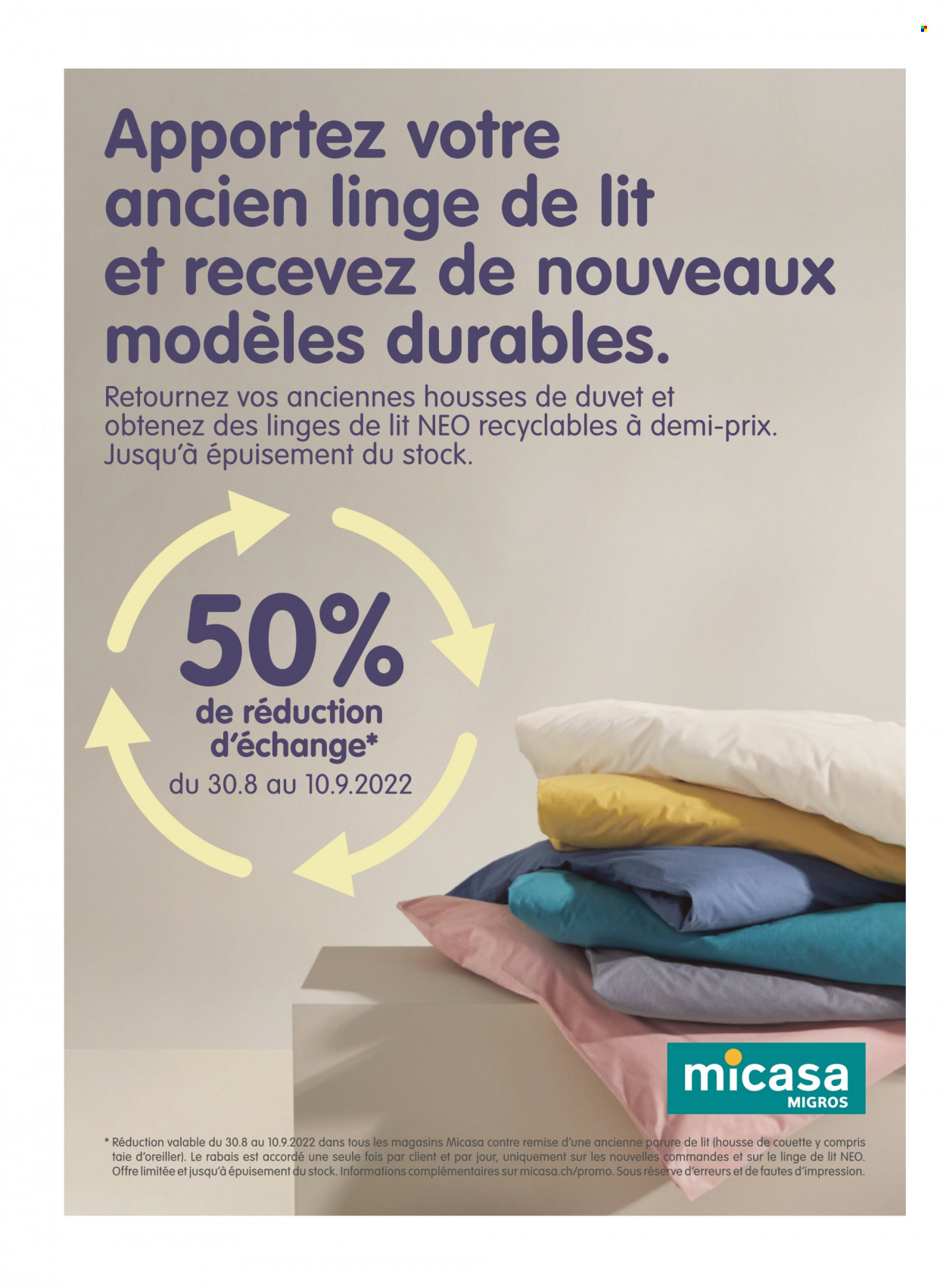 Catalogue Migros - 29.8.2022 - 4.9.2022. Page 30
