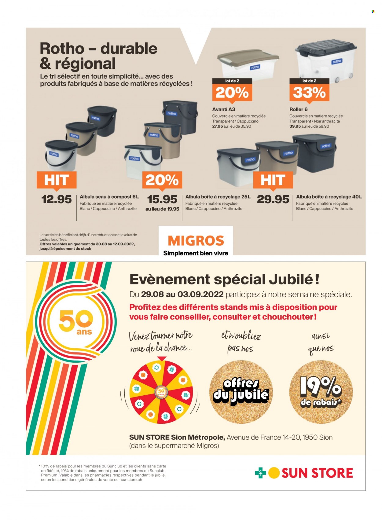 Catalogue Migros - 29.8.2022 - 4.9.2022. Page 32