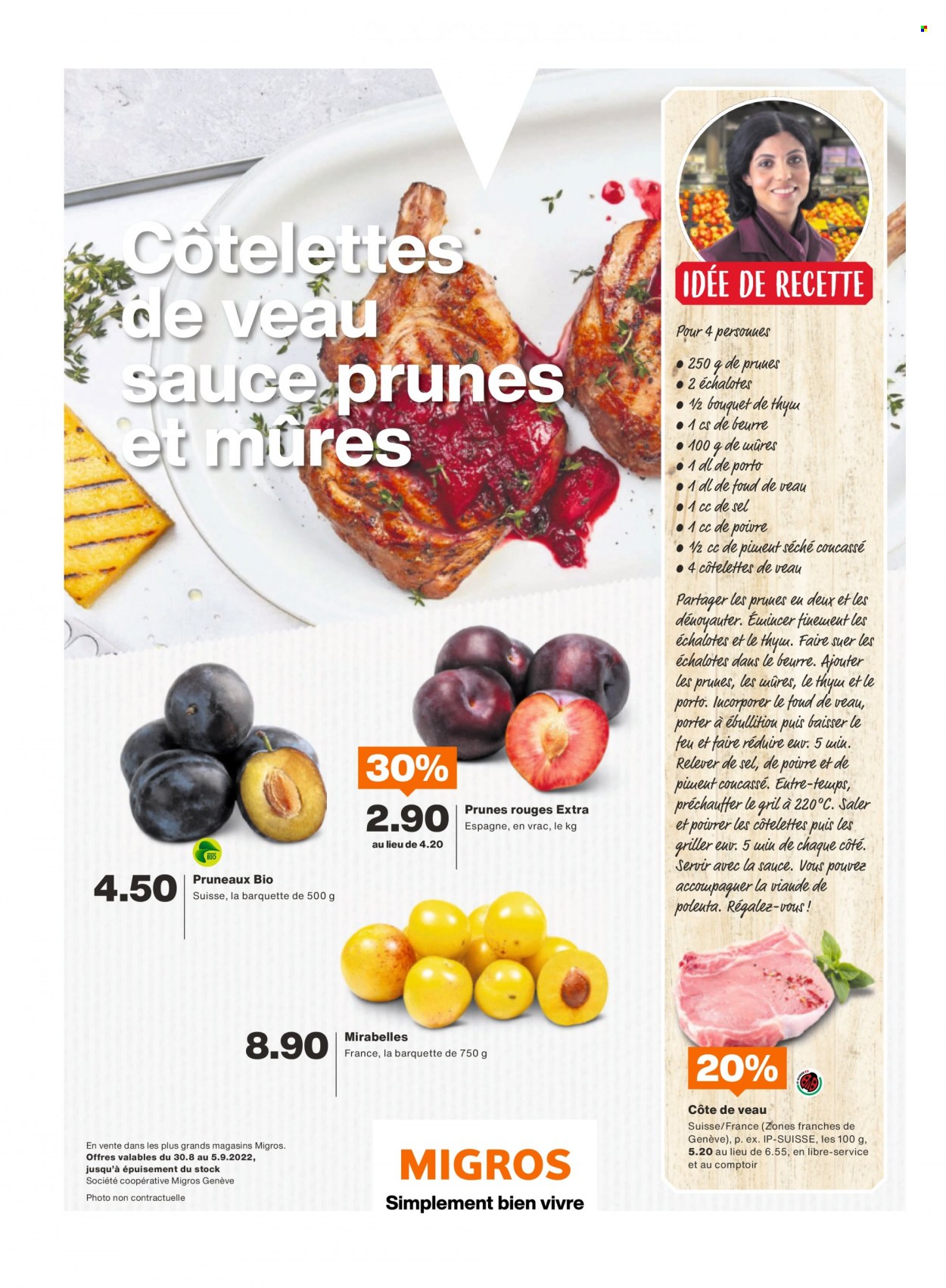 Catalogue Migros - 29.8.2022 - 4.9.2022. Page 34