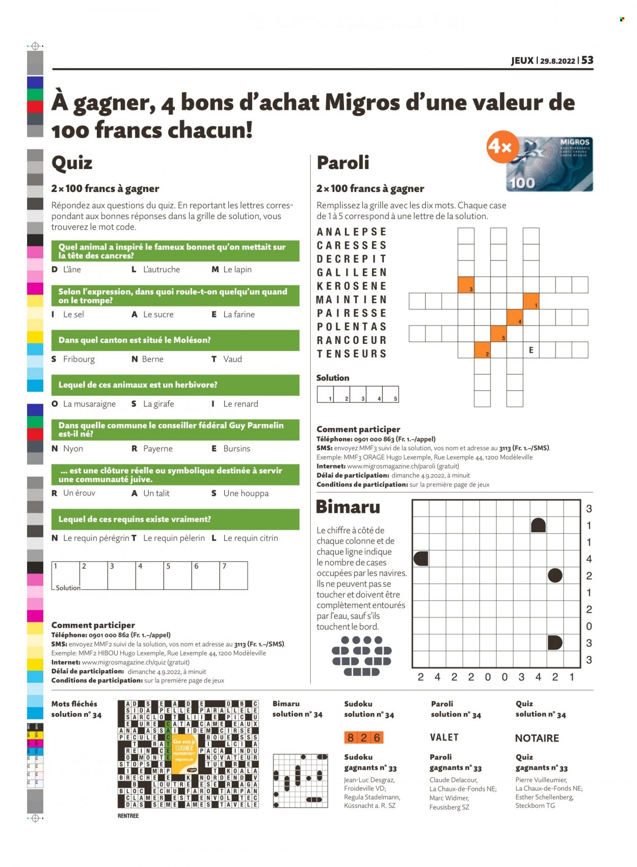 Catalogue Migros - 29.8.2022 - 4.9.2022. Page 53