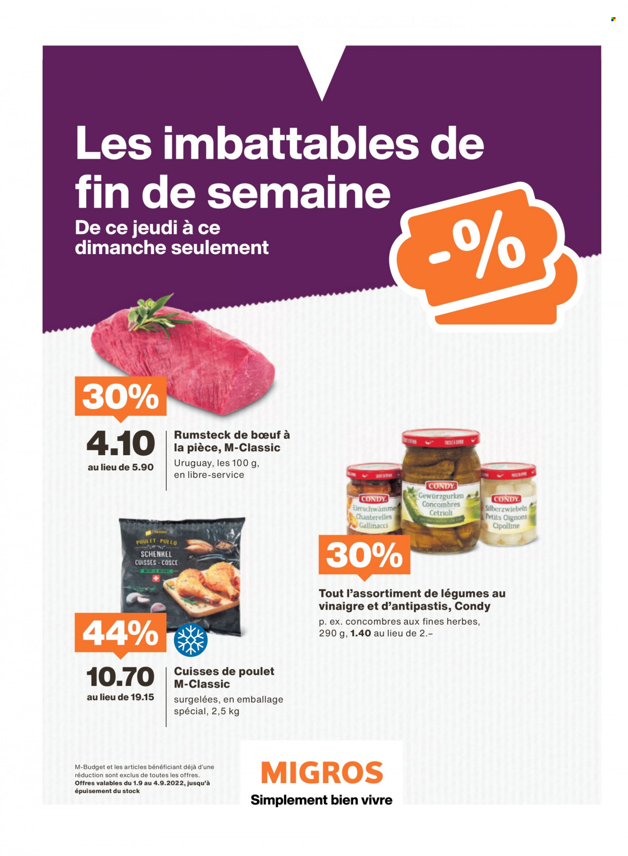 Catalogue Migros - 29.8.2022 - 4.9.2022. Page 56