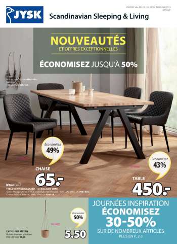 Catalogue JYSK - 30.8.2022 - 5.9.2022.