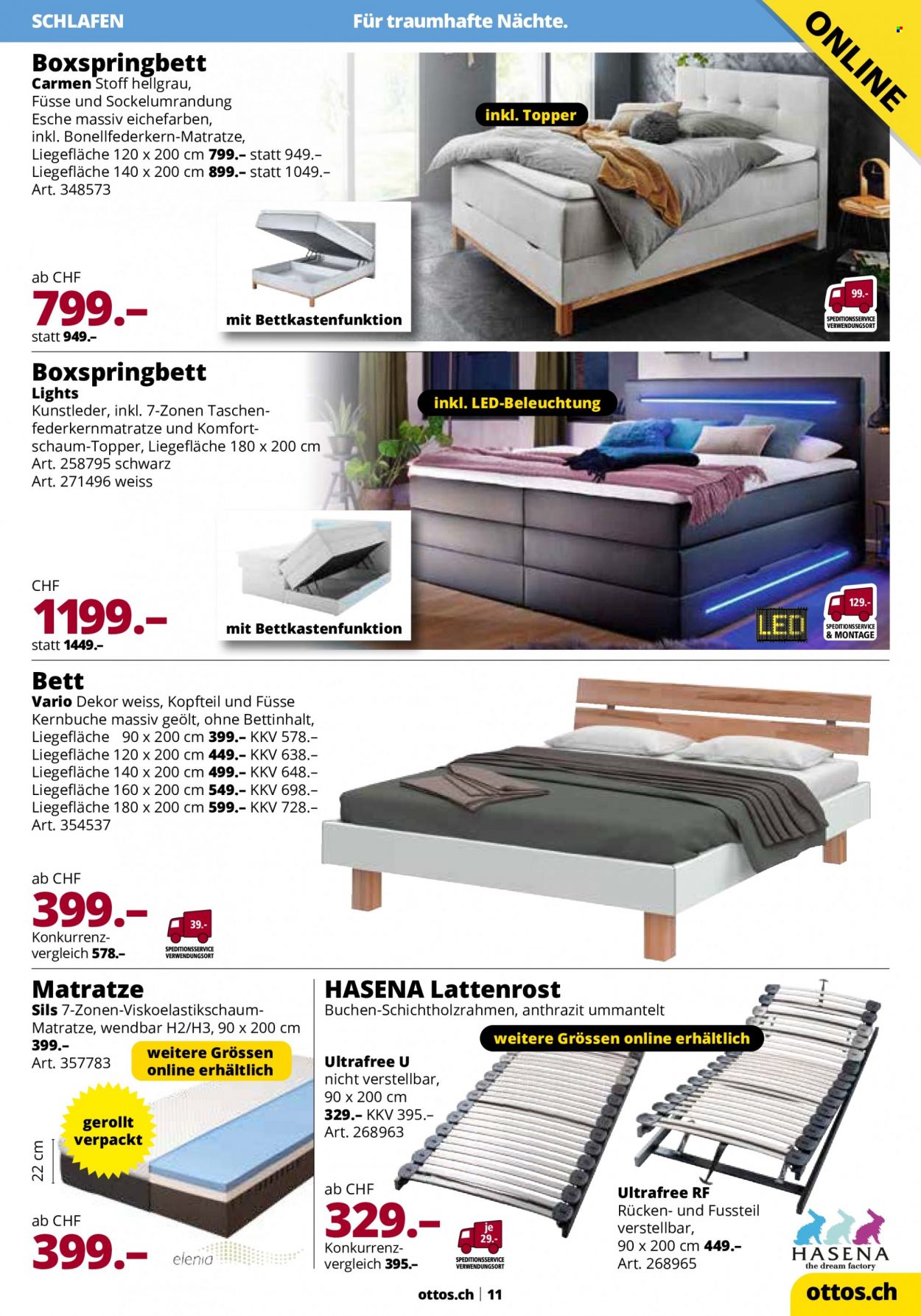 Prospekt Otto's. Seite 11