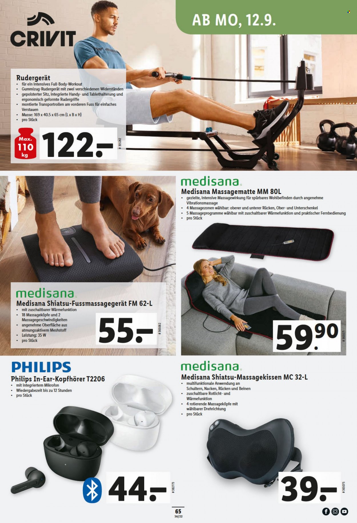 Volantino Lidl - 8.9.2022 - 14.9.2022. Pagina 65
