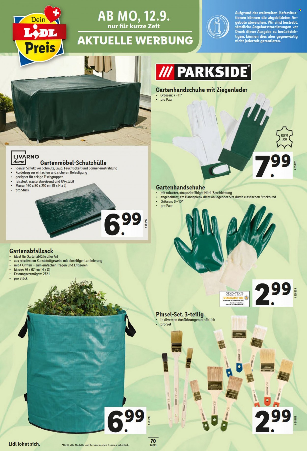 Volantino Lidl - 8.9.2022 - 14.9.2022. Pagina 70