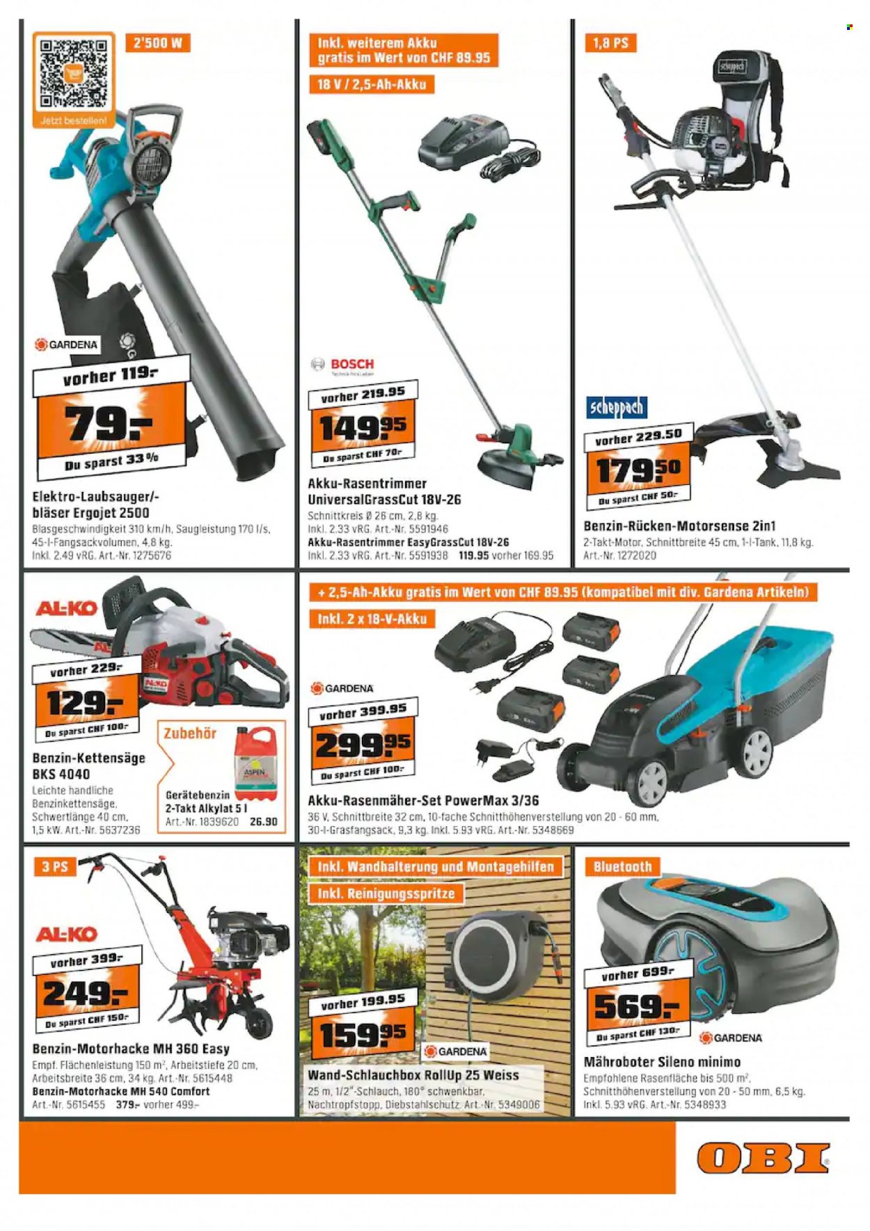 Volantino OBI - 5.9.2022 - 17.9.2022. Pagina 9