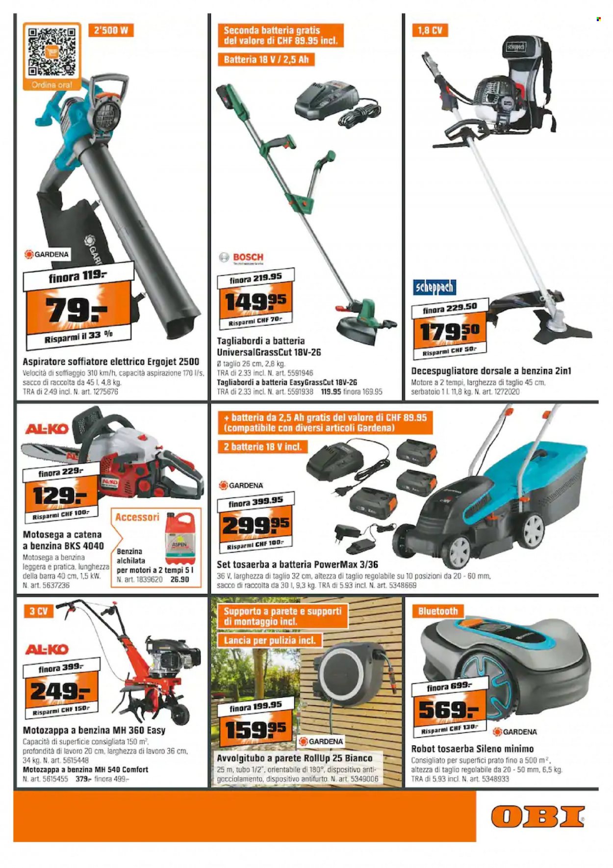Volantino OBI - 5.9.2022 - 17.9.2022. Pagina 9