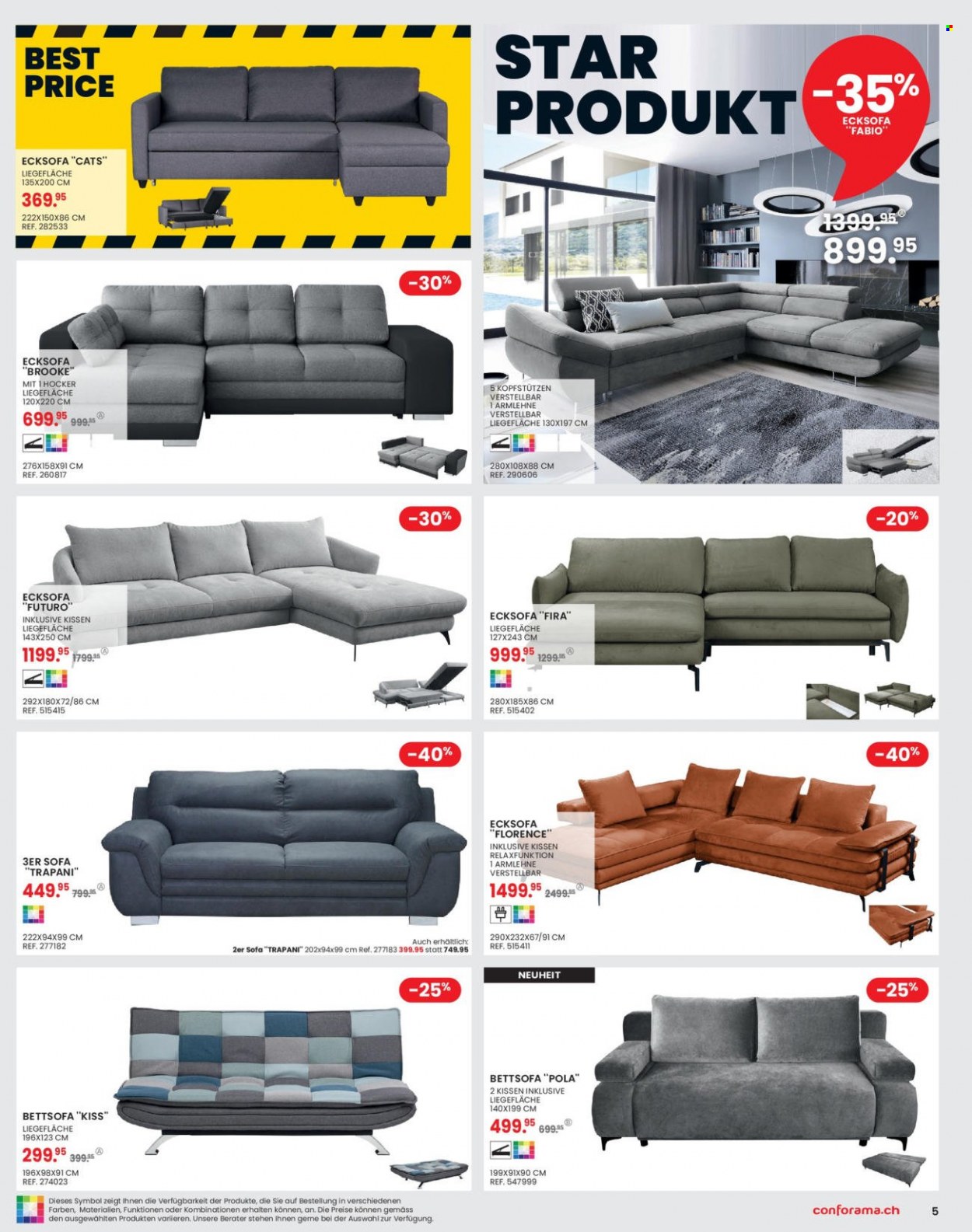 Volantino Conforama - 6.9.2022 - 19.9.2022. Pagina 5