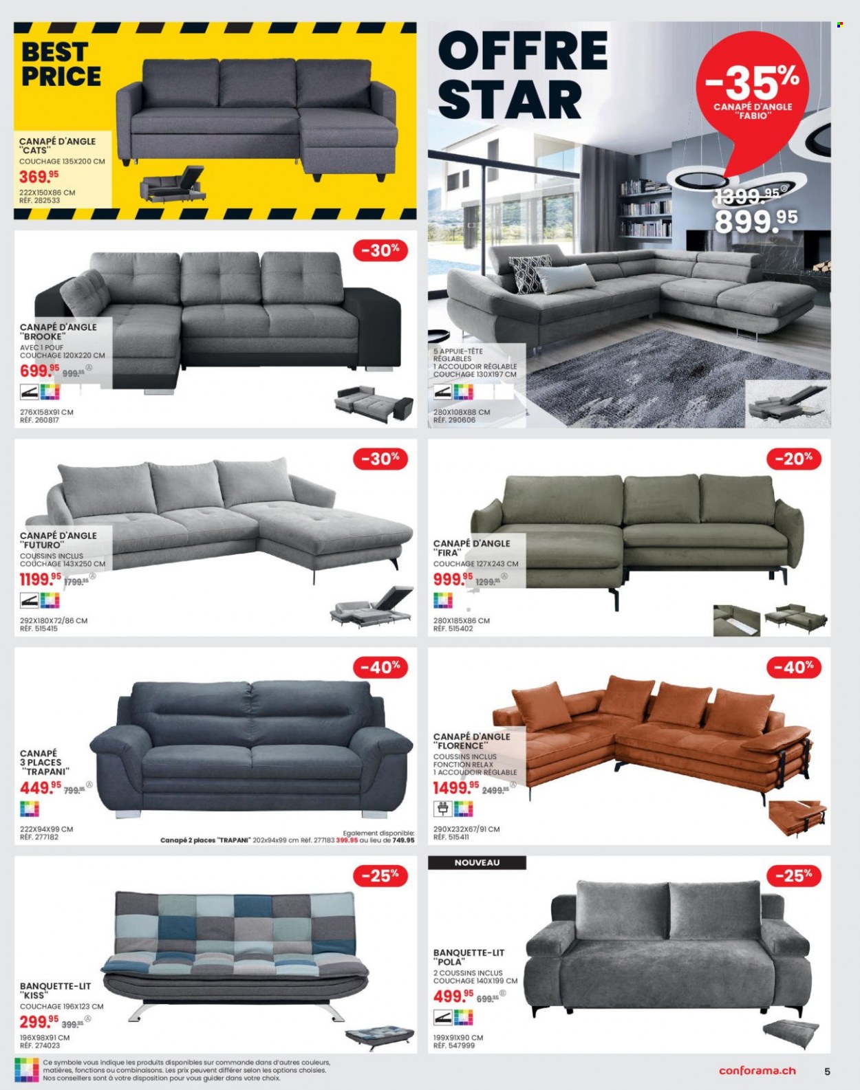 Volantino Conforama - 6.9.2022 - 19.9.2022. Pagina 17