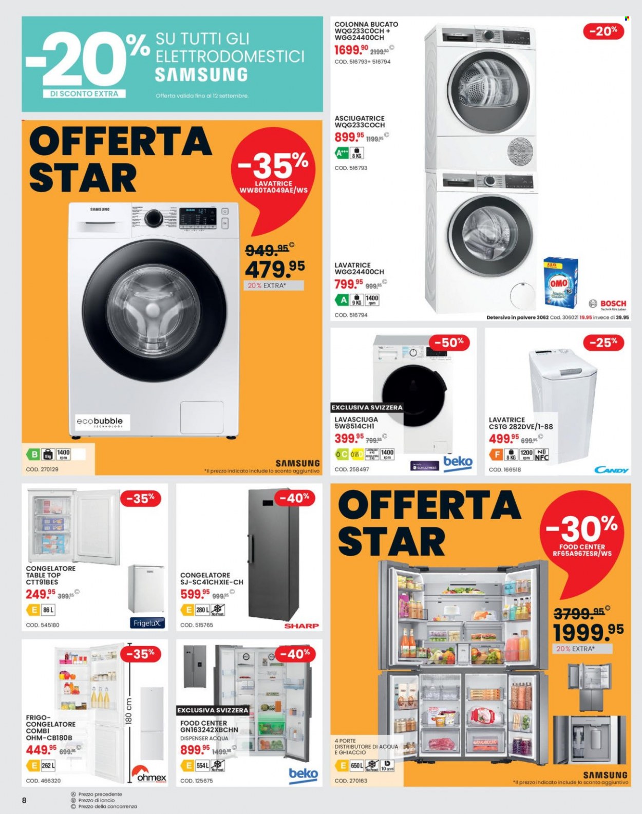 Volantino Conforama - 6.9.2022 - 19.9.2022. Pagina 8
