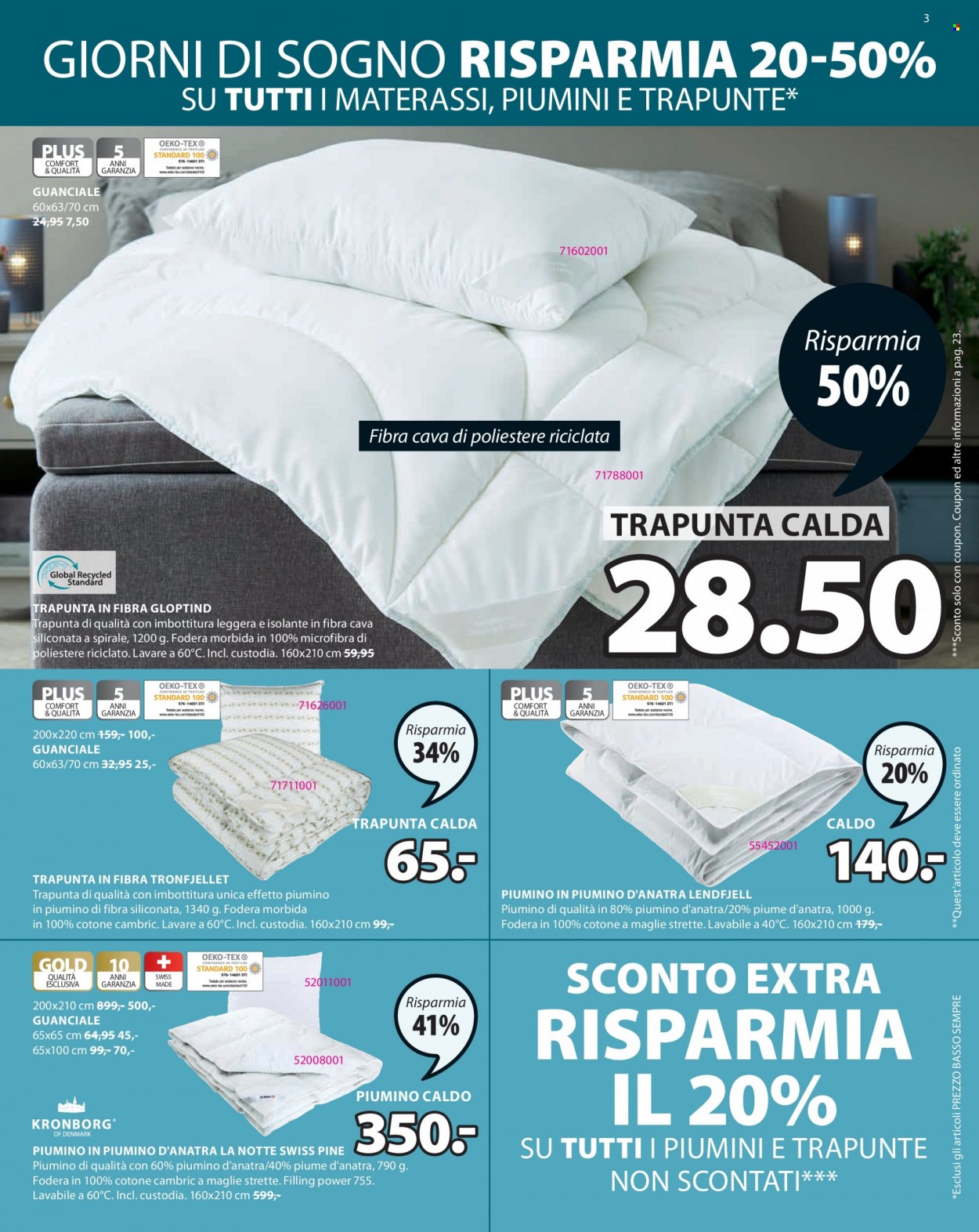 Volantino JYSK - 6.9.2022 - 12.9.2022. Pagina 3