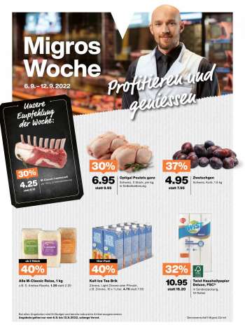 Catalogue Migros - 6.9.2022 - 12.9.2022.