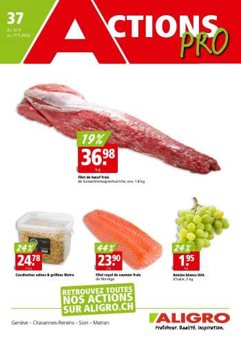 Catalogue ALIGRO - 12.9.2022 - 17.9.2022.