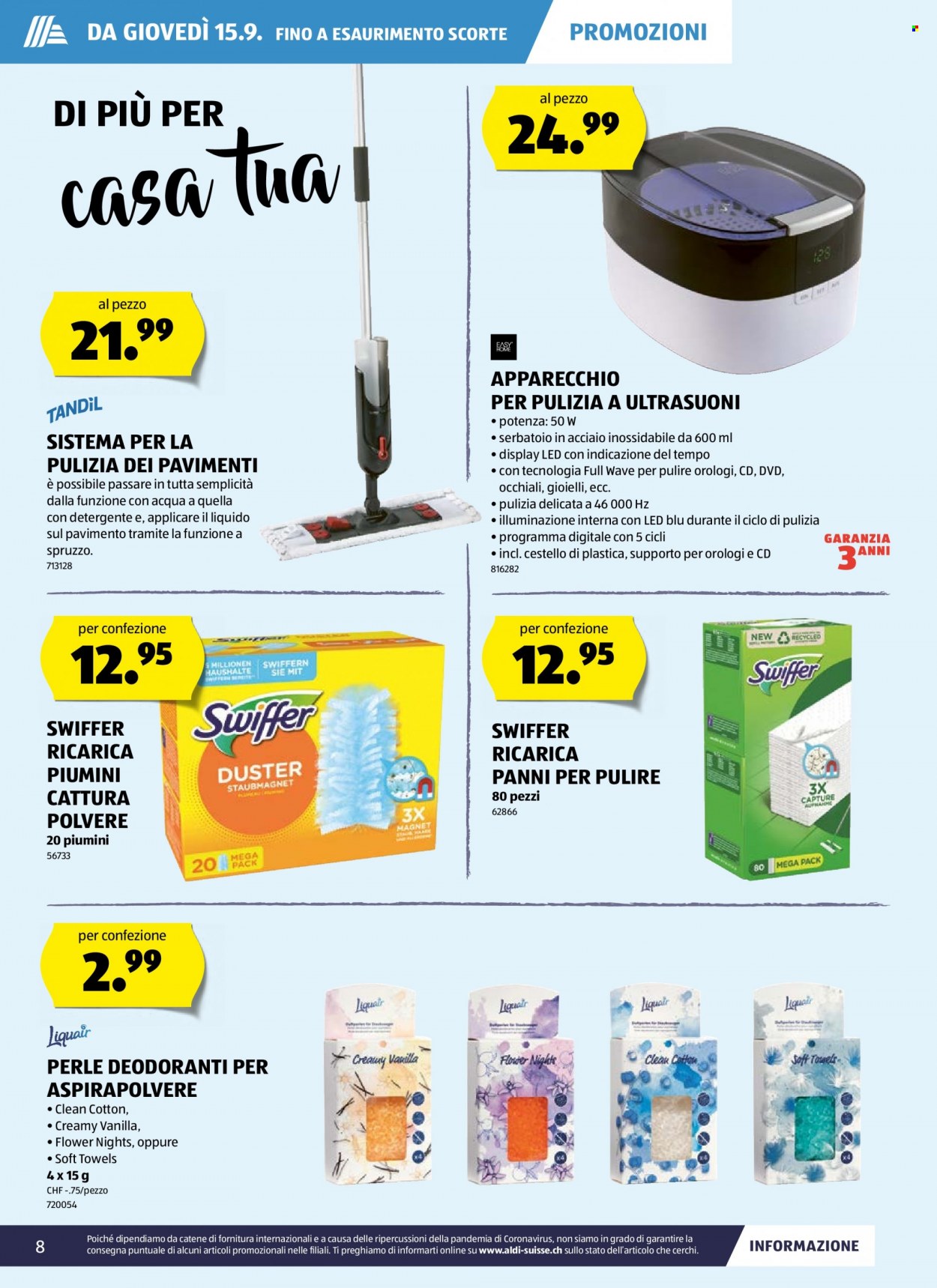 Volantino Aldi - 15.9.2022 - 21.9.2022. Pagina 8