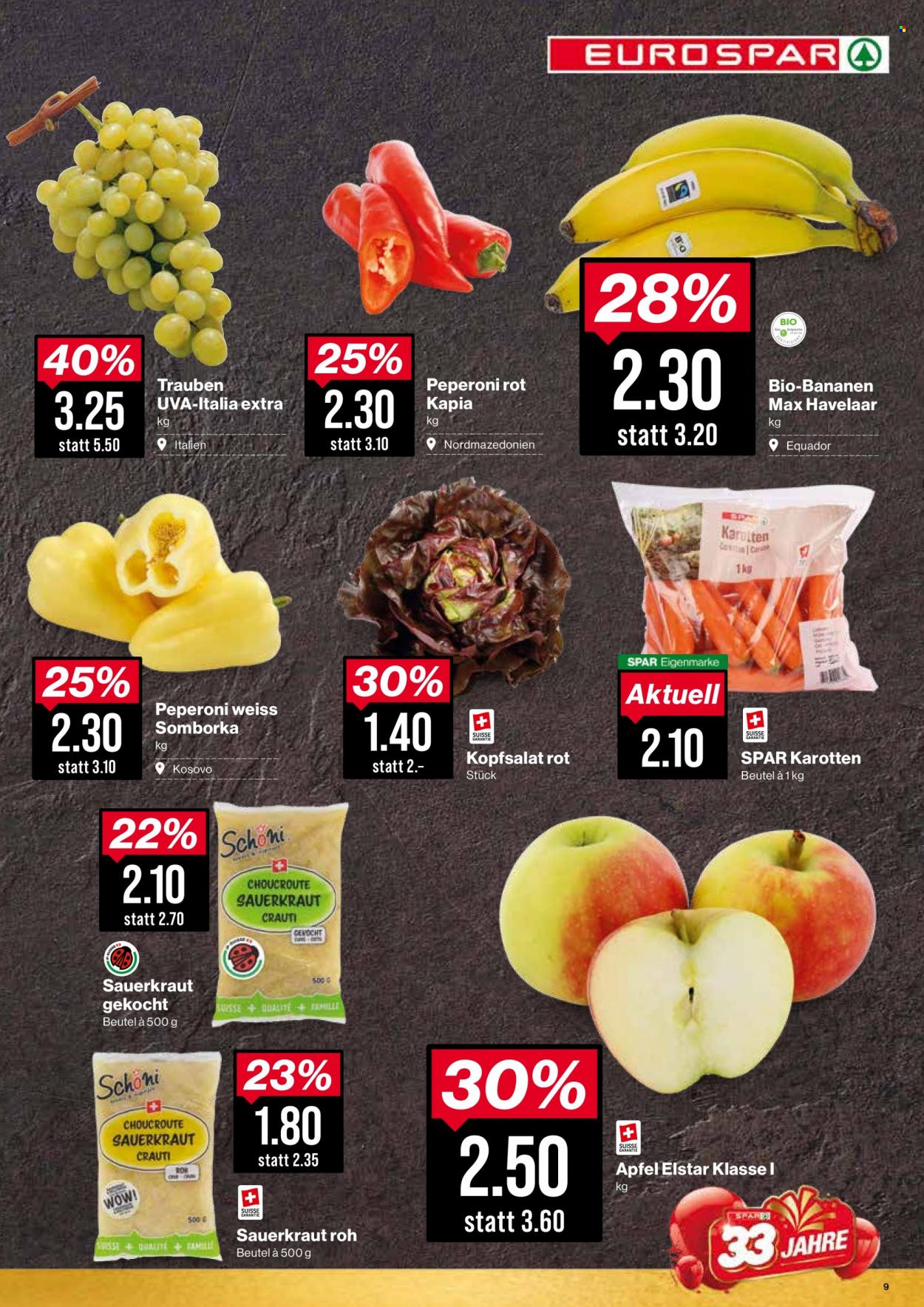 Prospekt SPAR - 13.9.2022 - 17.9.2022. Seite 9