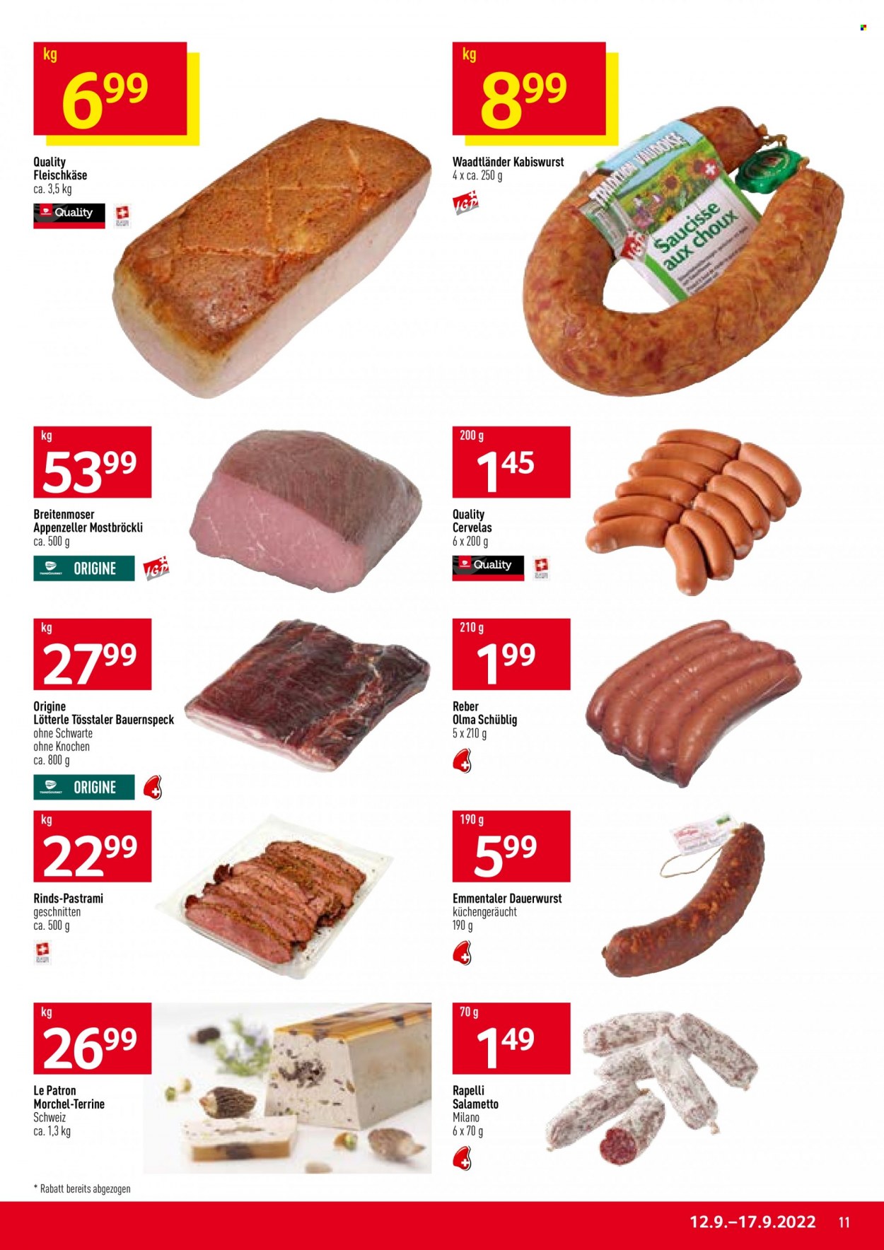 Volantino Prodega - 12.9.2022 - 17.9.2022. Pagina 11