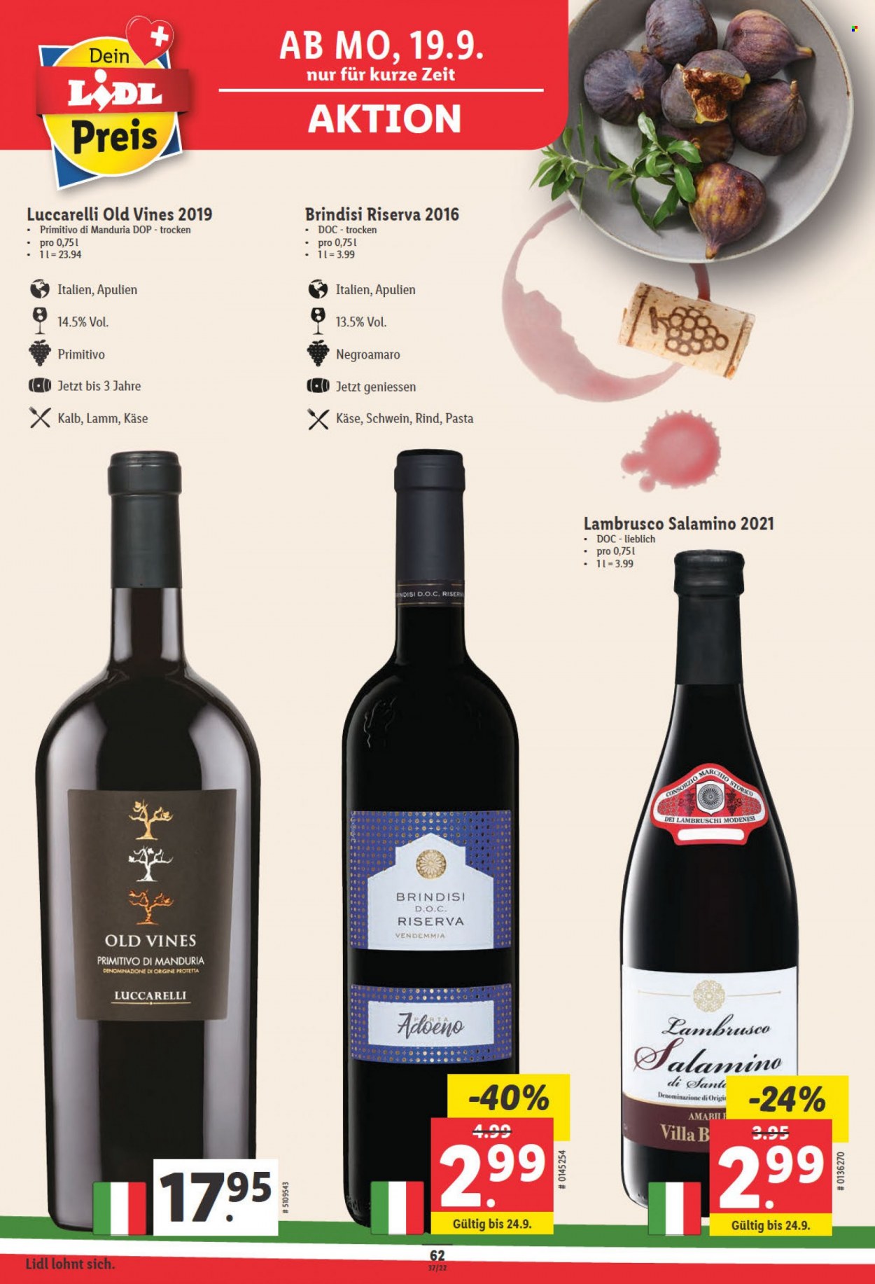Volantino Lidl - 15.9.2022 - 21.9.2022. Pagina 62