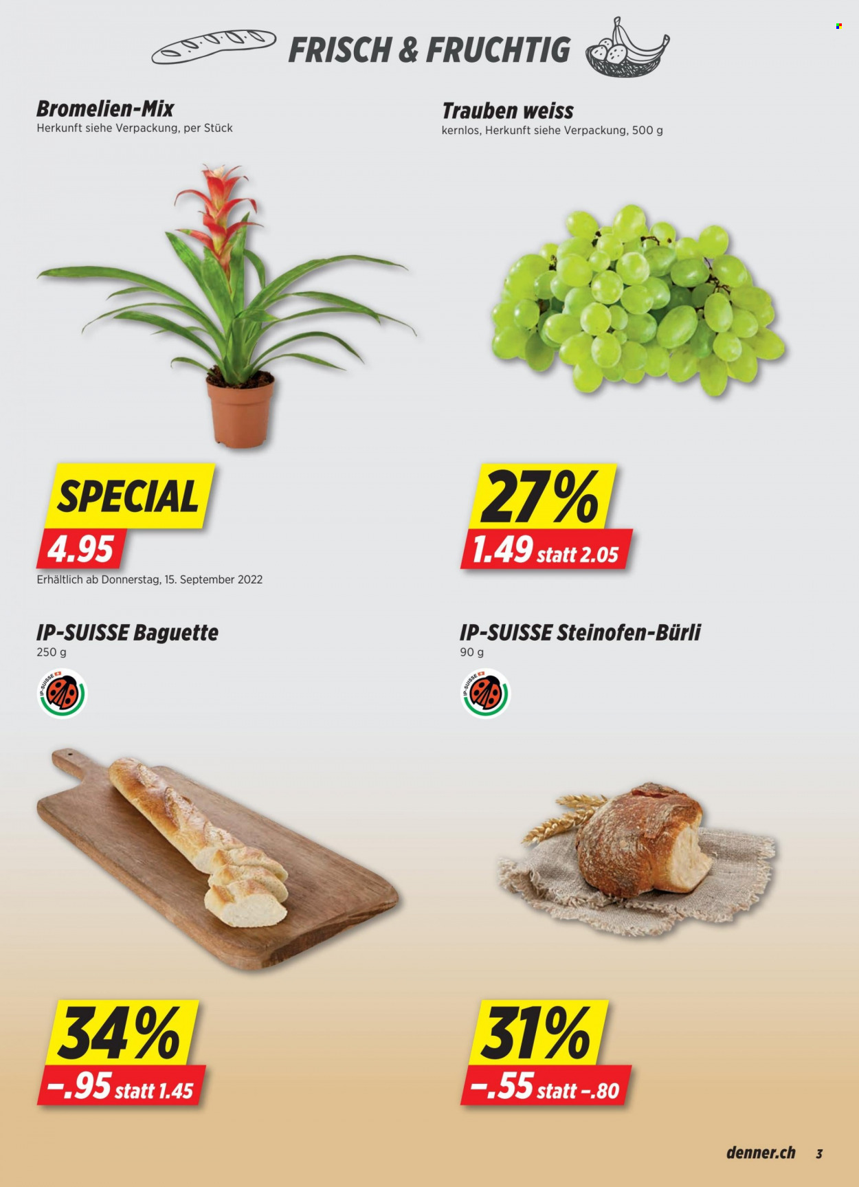 Catalogue Denner - 13.9.2022 - 19.9.2022. Page 3