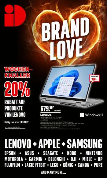 Catalogue Interdiscount - 12.9.2022 - 25.9.2022.