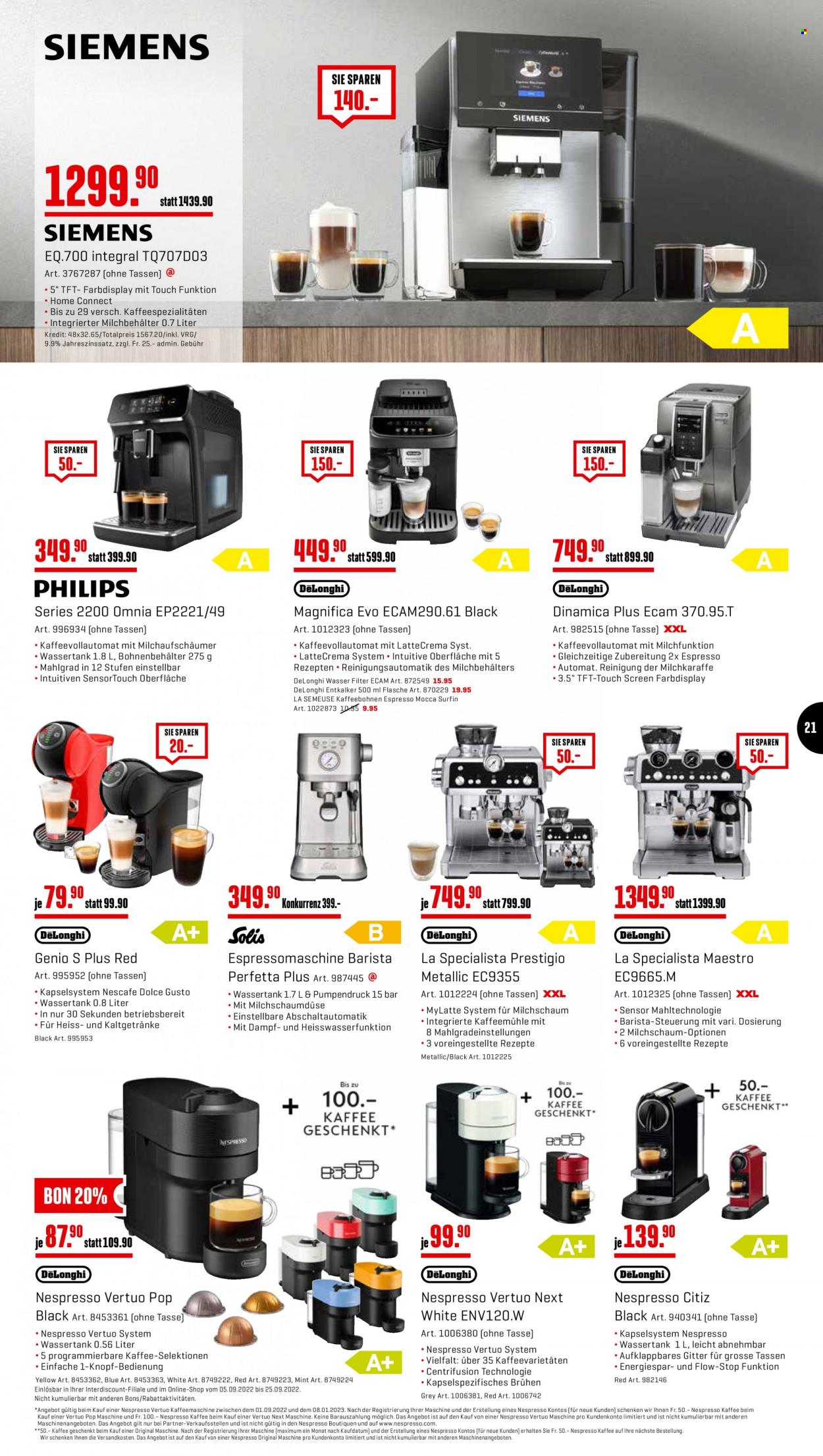 Volantino Interdiscount - 12.9.2022 - 25.9.2022. Pagina 21