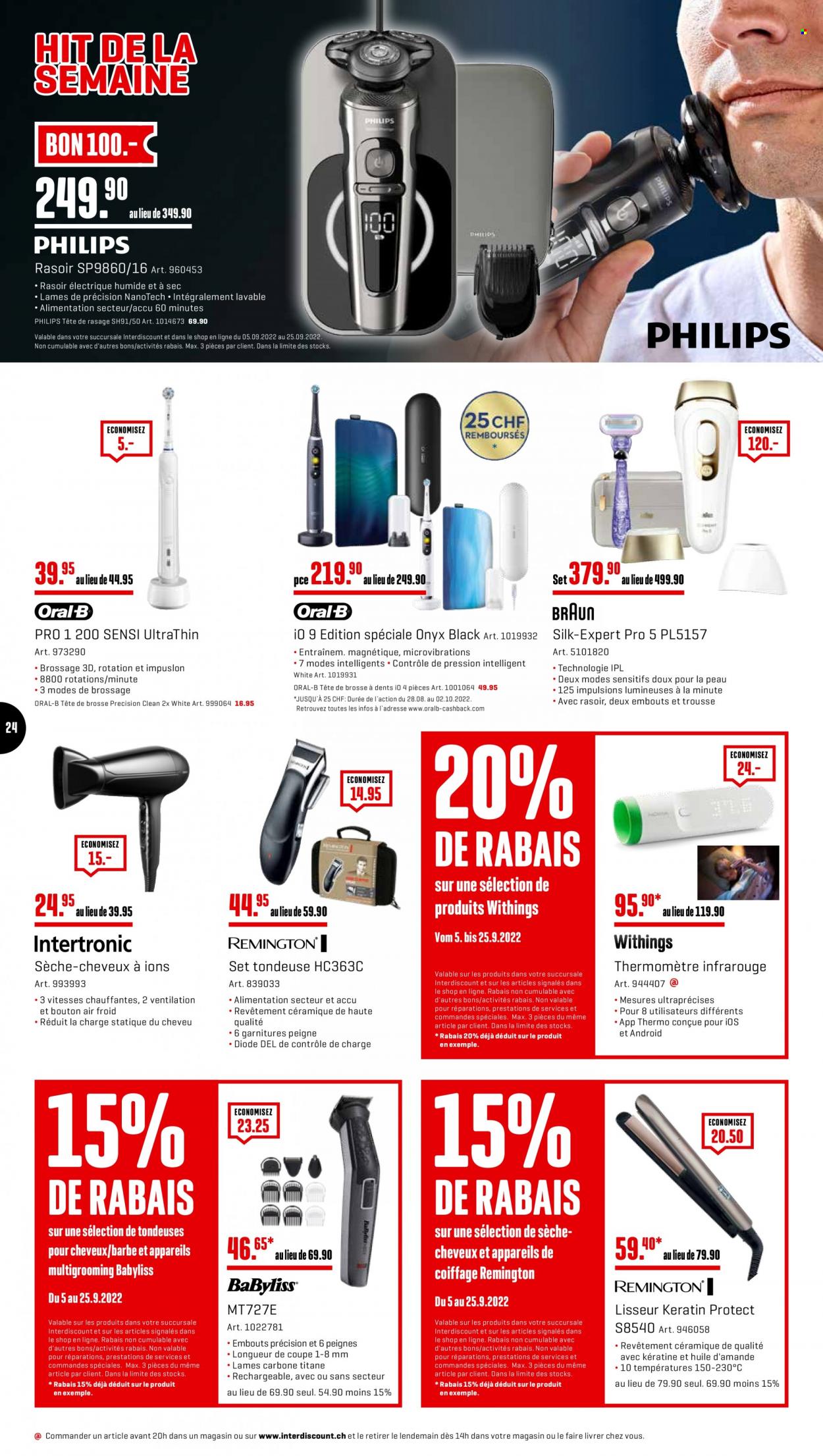 Volantino Interdiscount - 12.9.2022 - 25.9.2022. Pagina 24