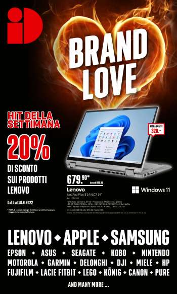 Volantino Interdiscount - 12.9.2022 - 25.9.2022.