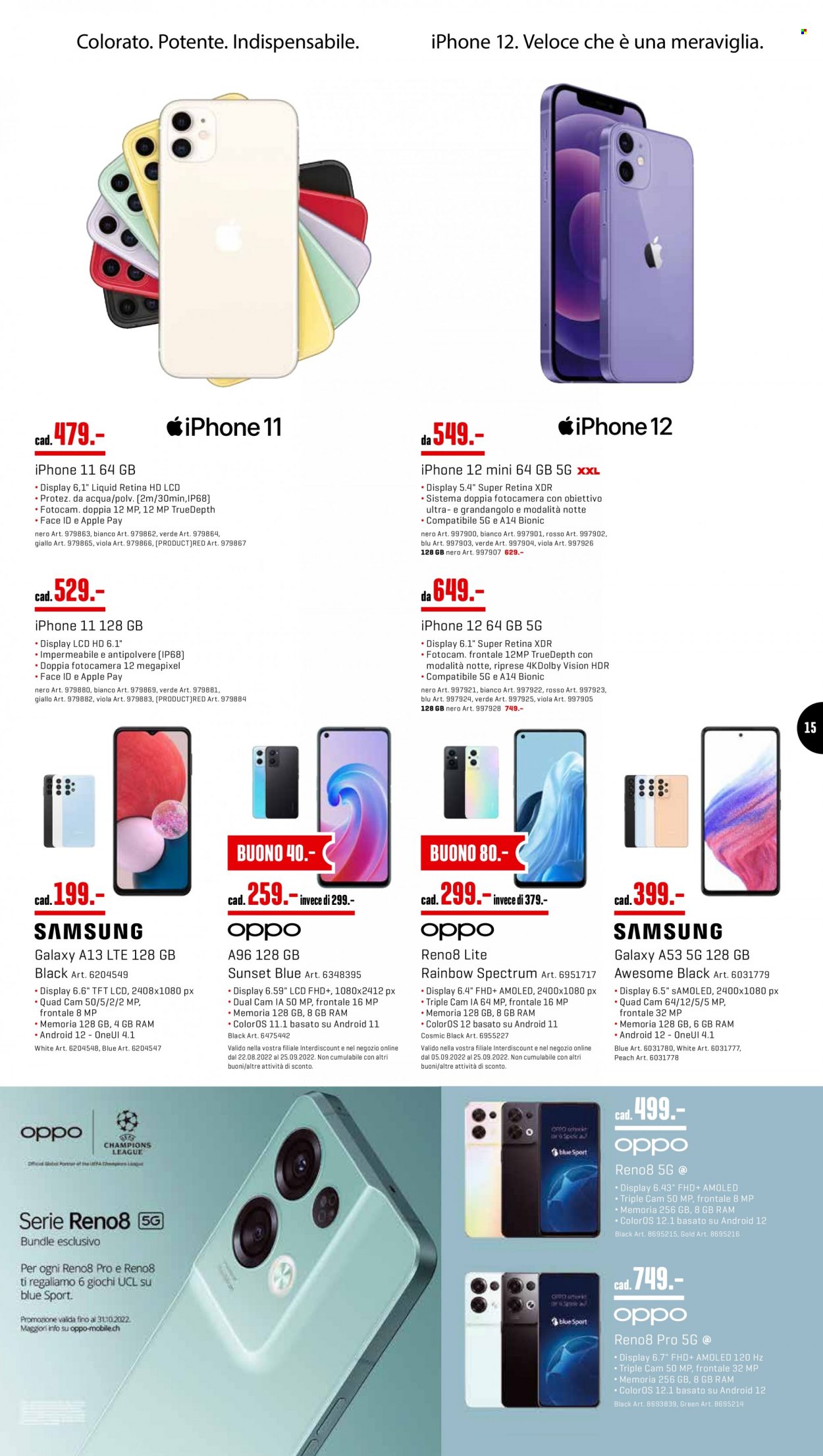 Catalogue Interdiscount - 12.9.2022 - 25.9.2022. Page 15