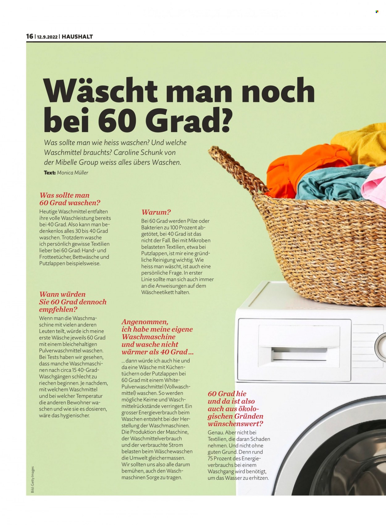 Prospekt Migros - 12.9.2022 - 12.9.2022. Seite 16