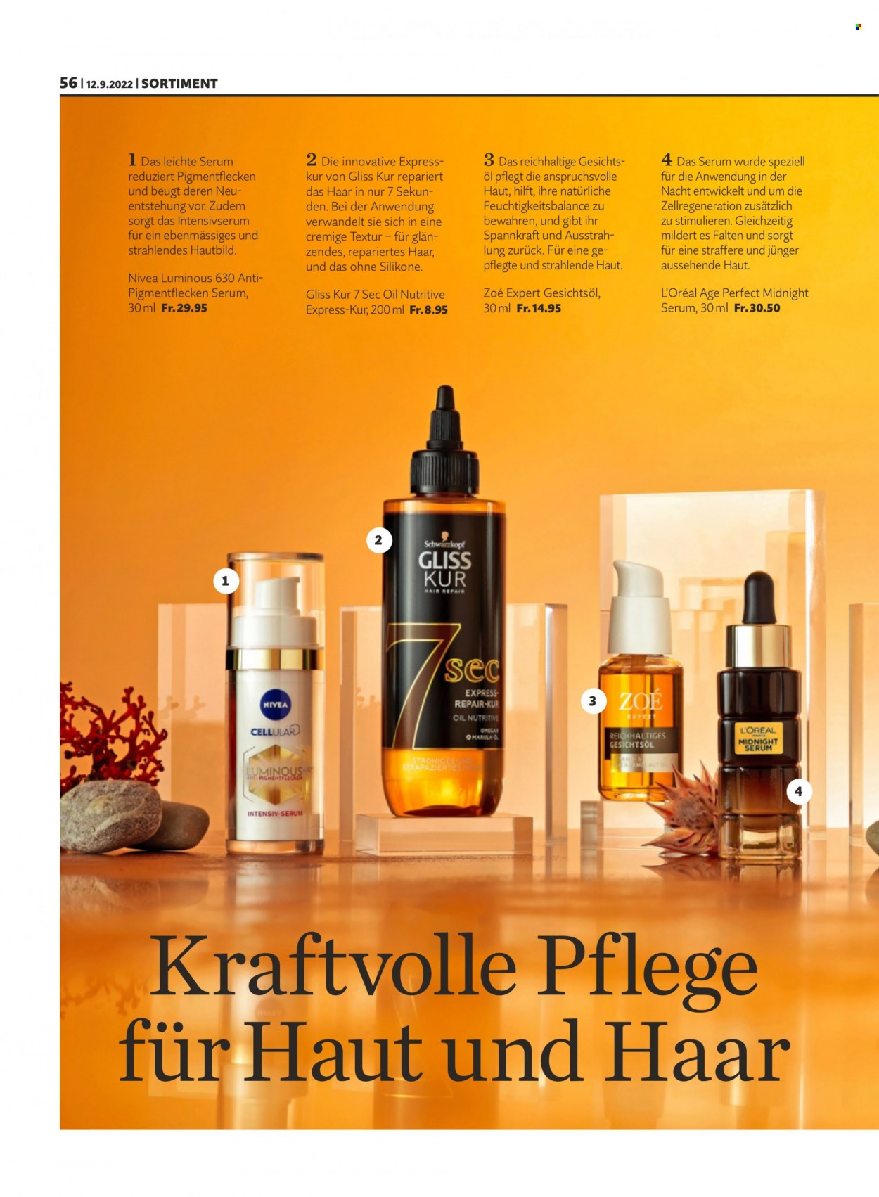 Prospekt Migros - 12.9.2022 - 12.9.2022. Seite 56
