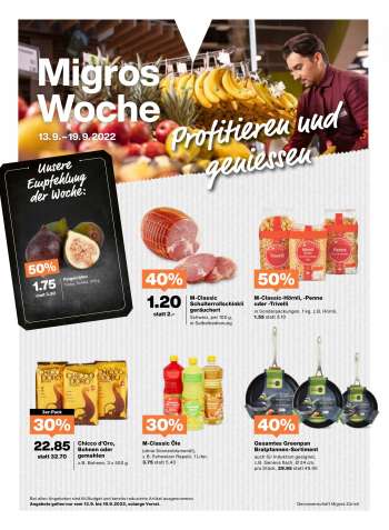 Prospekte Migros - 13.9.2022 - 19.9.2022.