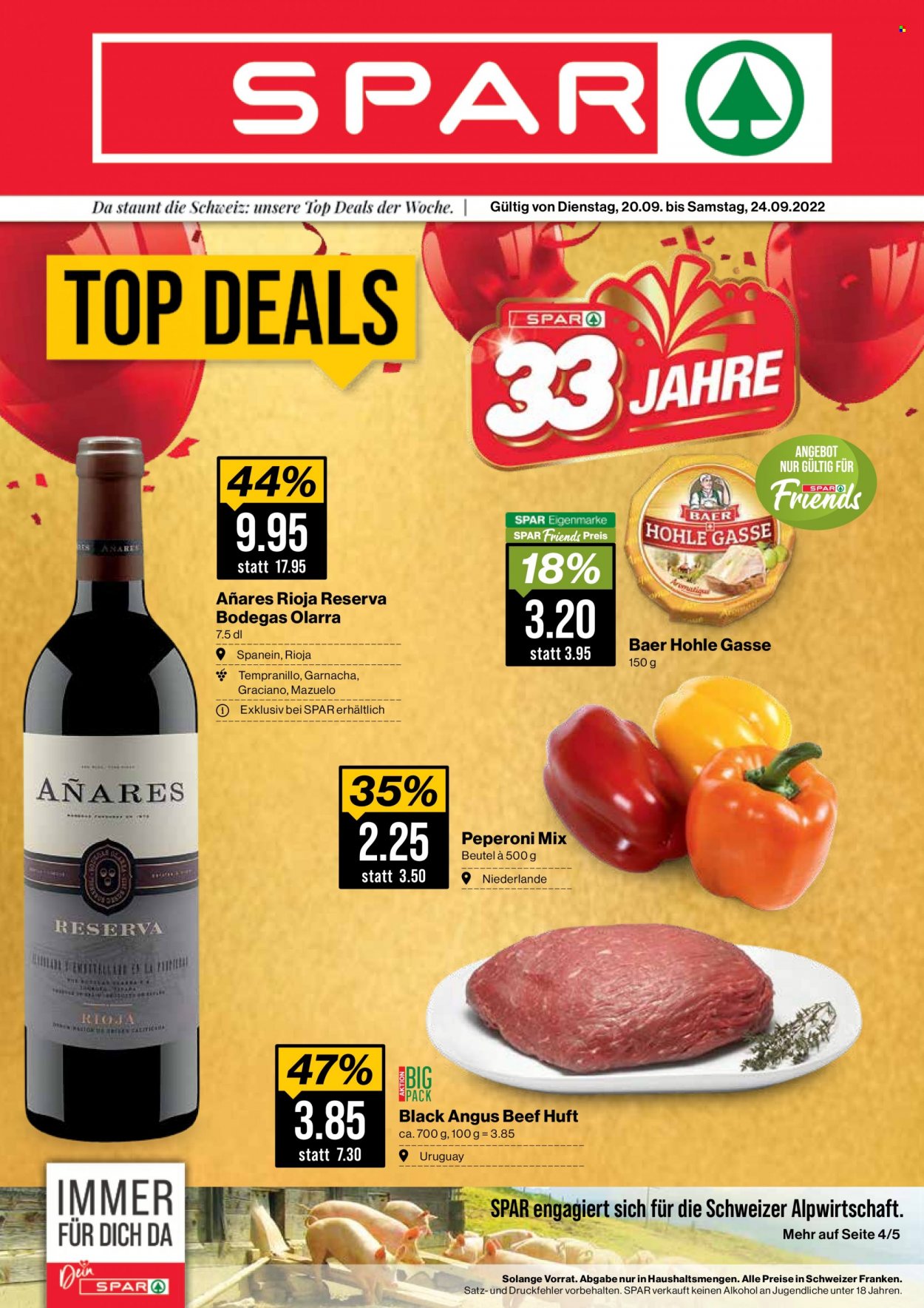 Catalogue SPAR - 20.9.2022 - 24.9.2022. Page 1