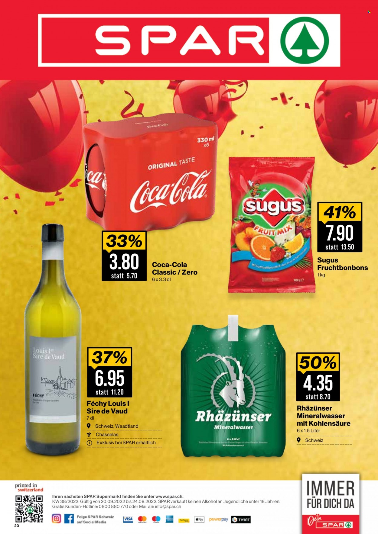 Catalogue SPAR - 20.9.2022 - 24.9.2022. Page 20