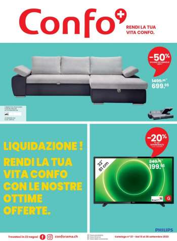 Catalogue Conforama - 13.9.2022 - 26.9.2022.