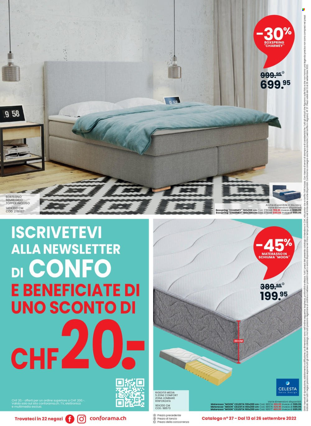 Volantino Conforama - 13.9.2022 - 26.9.2022. Pagina 12