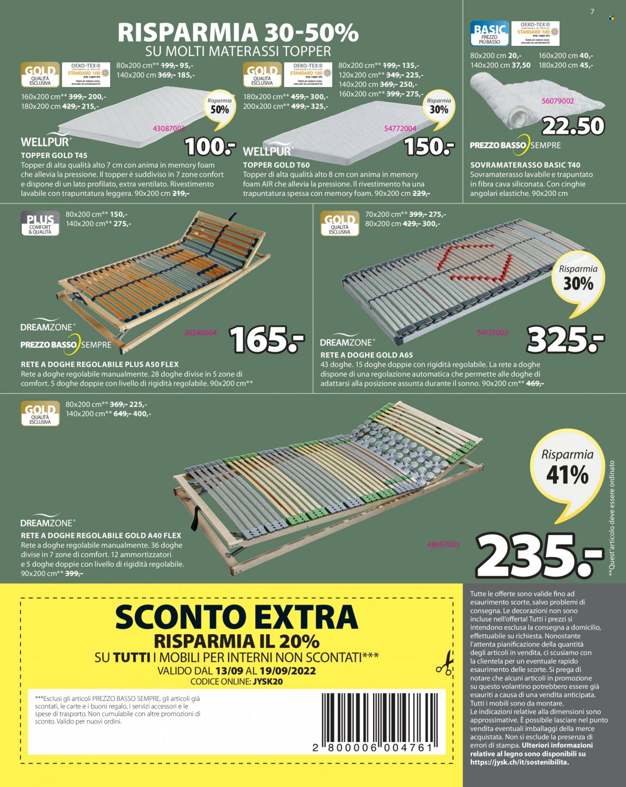 Catalogue JYSK - 13.9.2022 - 19.9.2022. Page 7