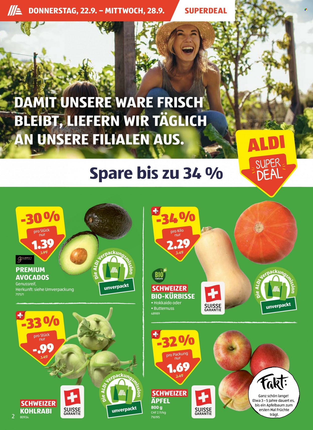 Volantino Aldi - 22.9.2022 - 28.9.2022. Pagina 2