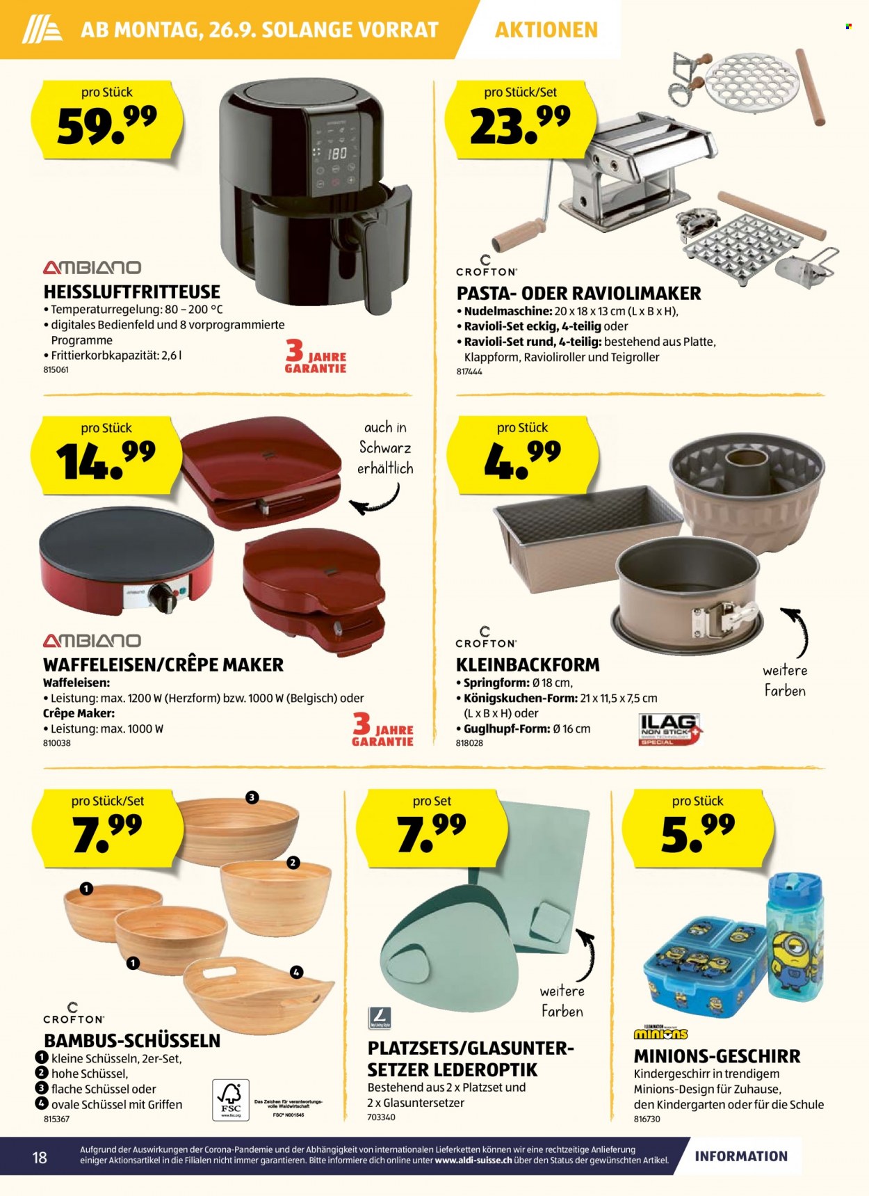 Volantino Aldi - 22.9.2022 - 28.9.2022. Pagina 18