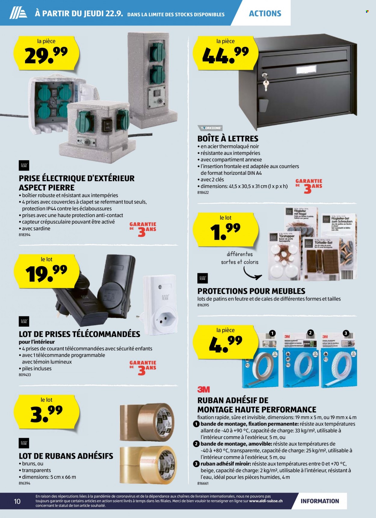 Prospekt Aldi - 22.9.2022 - 28.9.2022. Seite 10