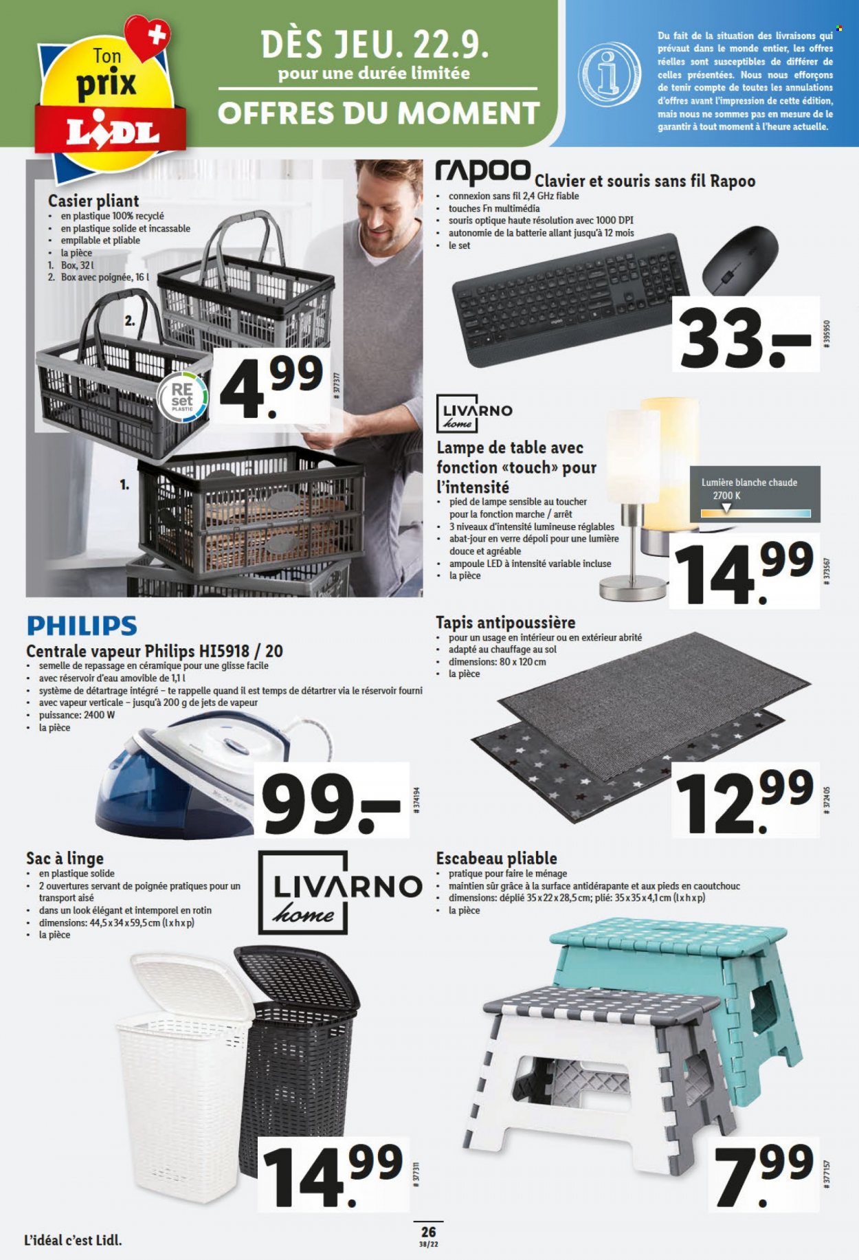 Volantino Lidl - 22.9.2022 - 28.9.2022. Pagina 26