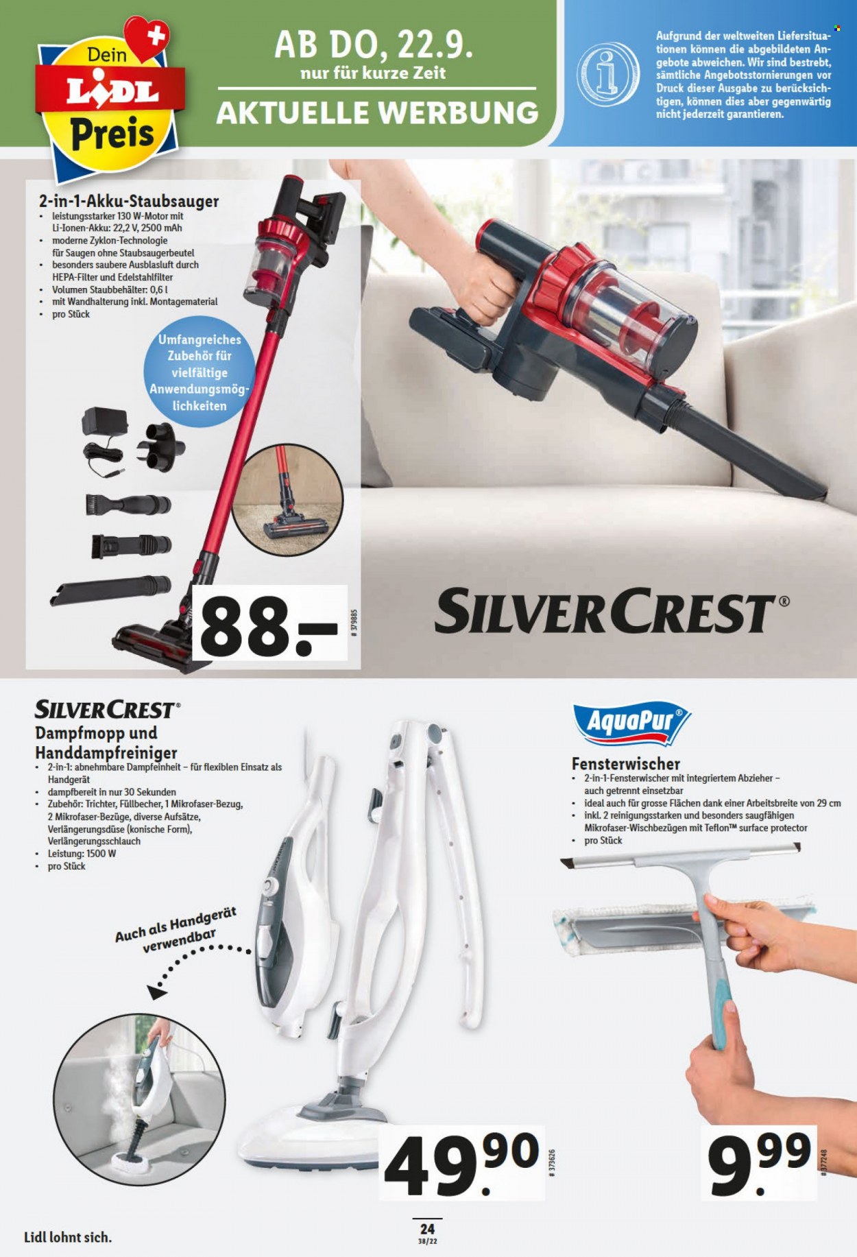 Volantino Lidl - 22.9.2022 - 28.9.2022. Pagina 24