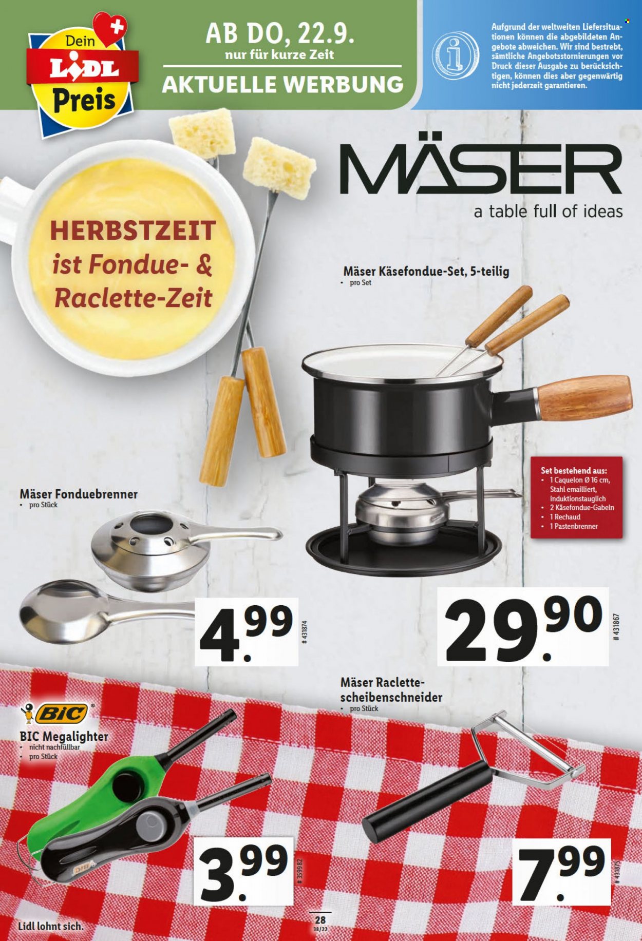Volantino Lidl - 22.9.2022 - 28.9.2022. Pagina 28