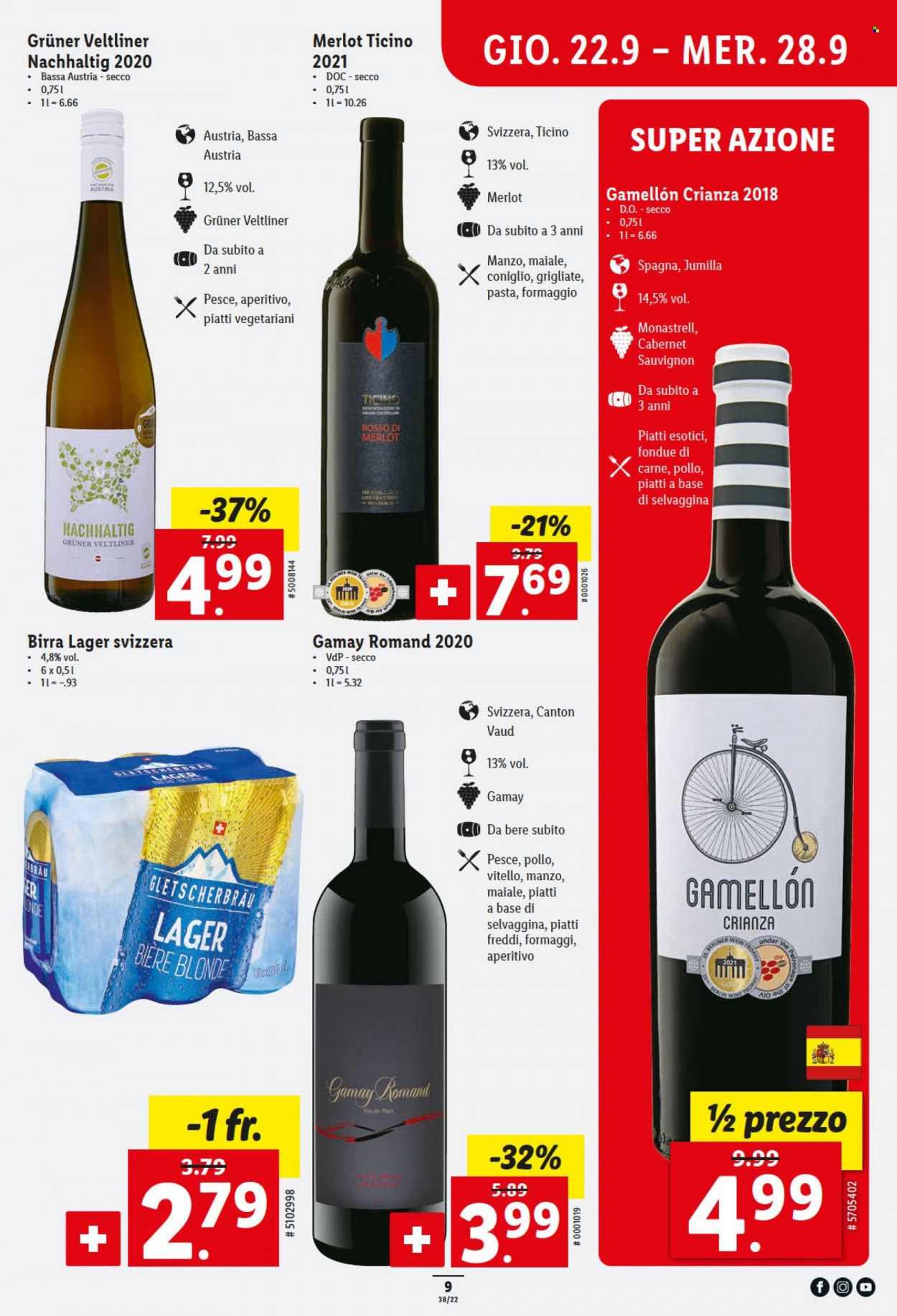 Volantino Lidl - 22.9.2022 - 28.9.2022. Pagina 9