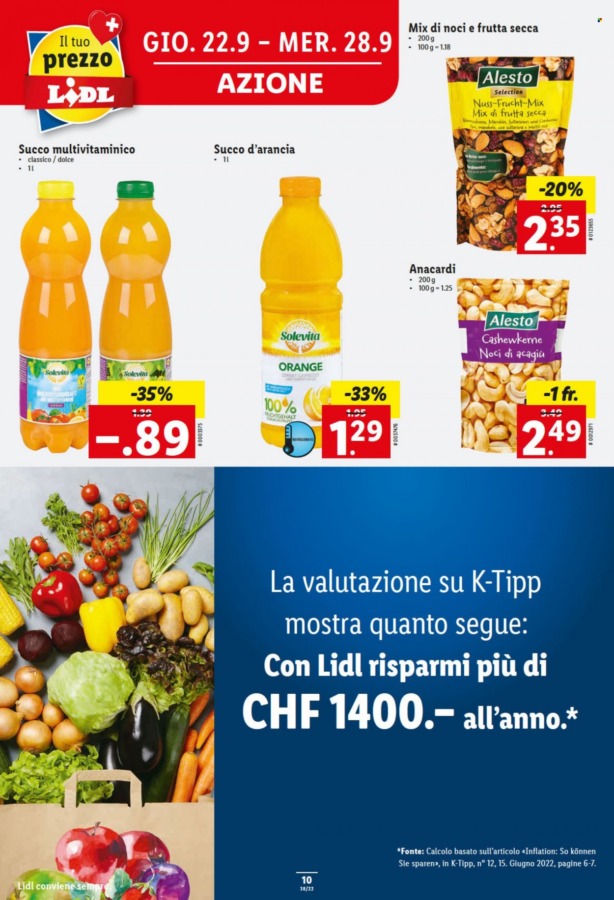 Volantino Lidl - 22.9.2022 - 28.9.2022. Pagina 10